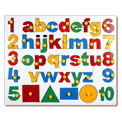 Small Alphabet Number & Shapes