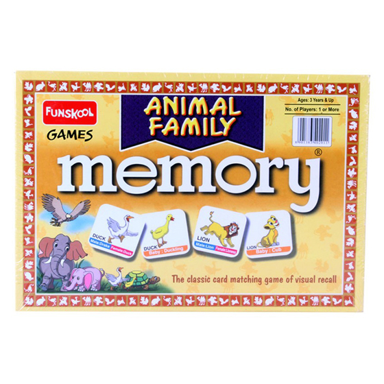 Animal Family - Memory Game