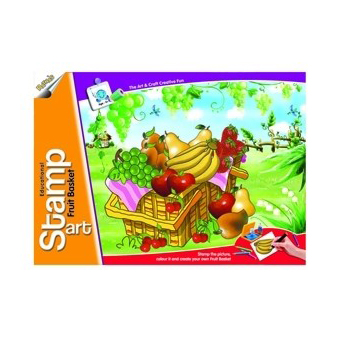 Stamp Art - Fruit Basket